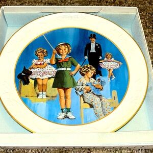 Stand Up And Cheer Collector Plate Shirley Temple 1982